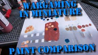 Wargaming in Miniature  Comparing Some New Paints