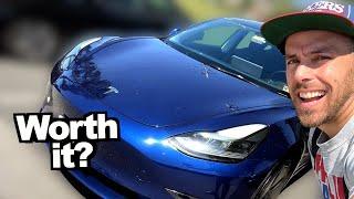 How much I made renting a Tesla for Uber