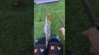 Butterfly #knife cut test