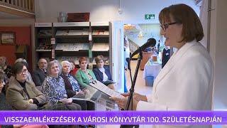 Visszaemlékezések a Ceglédi Városi Könyvtár 100. születésnapján - összefoglaló