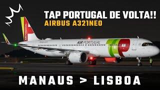 Com direito a batismo!!! Depois de 8 anos, TAP Air Portugal está de volta a Manaus!