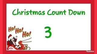 Christmas Count Down - December 3rd