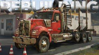 Rebuilding a Kenworth W990 Abandoned Truck in SnowRunner