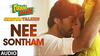 Nee Sontham Full Song (Audio) || "Guntur Talkies" || Siddu Jonnalagadda, Rashmi Gautam