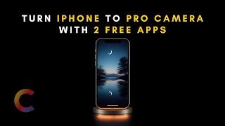 TURN YOUR IPHONE INTO A "PRO CAMERA" WITH 2 FREE APPS | #iPhone16ProMax #MobileFilmmaking