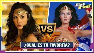 MUJER MARAVILLA: Lynda Carter o Gal Gadot ¿Cuál es la superhéroe más sensual? | Átomo Network