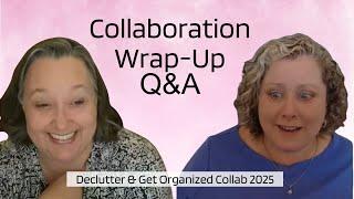 Q&A With Dana #declutterorganize 2025 Wrap Up