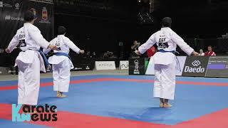 KATA FEMALE TEAM EGYPT KATA 2 World Karate Championships 2024 – Team Kata Finals | Navarra, Spain