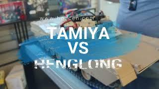 Fun² : 1/16 RC Tanks : Heng Long M1 Abrams Vs Tamiya