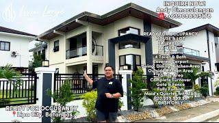 RFO FA 240sqm & LA 408sqm House & Lot Lipa City Batangas Exclusive Residential Estate