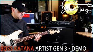 BOSS KATANA ARTIST GEN 3 - Demo | Review - The Best Boss Amp?