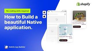 Native App Builder for Shopify Store: WebPlanex