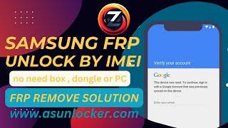 ZKey Tool Samsung FRP Removed by IMEI just - zkey client FRP Remove Solution