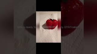 GYATT!!! #funny #lol #strawberry #strawberries #strawberryshortcake #trend #gyatt #fyp #foryou #foru