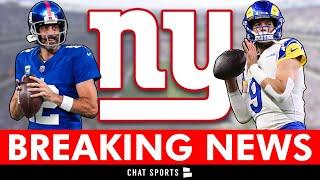  The NY Giants Just Got BREAKING NEWS on Matthew Stafford & Aaron Rodgers