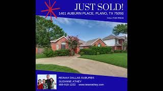 Just Sold In Plano, Texas