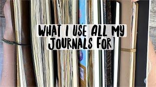 What I Use All My Journals For