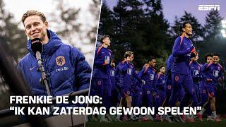  𝙊𝙍𝘼𝙉𝙅𝙀 𝙑𝘼𝙉𝘿𝘼𝘼𝙂: Frenkie de Jong over z'n FITHEID, voorbereiding in VOLLE GANG ‍️‍️