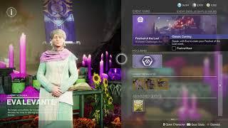 Destiny 2 Revenant Lost Festival Start Get Eva Levante for Exotic New Class Item New Arcane Embrace