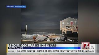 2nd home along NC Outer Banks collapses in 24 hours