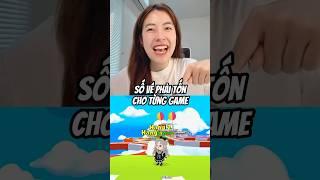 Số Vé Phải Tốn Cho Từng Game | Play Together #sunnieegaming