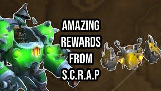 TWO NEW MOUNTS & MORE: AN ULTIMATE GUIDE TO FARMING S.C.R.A.P HEAPS: WORLD OF WARCRAFT