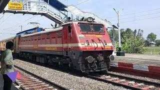 Superfast Train,Express Train, Passenger train Pulled By WAP 4 LOCOMOTIVE