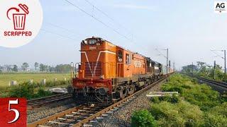 (Part-5/5) Scrapped ALCo locomotives : [5 in 1] WDM-3A and WDG-3A during their Service Days