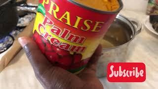 Fastest way to make palm nut soup Abekwan Ghana  way/ banga soup for my Nigerian people