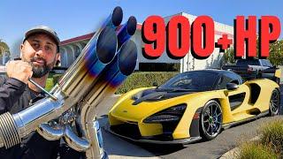 EVERY MCLAREN SENNA NEEDS THIS!! (STAGE 2 / TITANIUM EXHAUST)