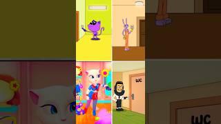 Talking Angela vs Talking Tom  #shorts #shortsfeed