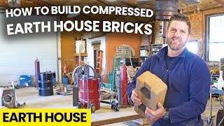 How to Build an EARTH HOUSE with COMPRESSED EARTH BLOCKS / BRICKS: Ryan & Melissa Runge Netflix HGTV