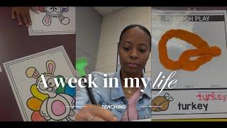 A Week in the Life of a 1st Grade Teacher | Conferences, unit tests, Thanksgiving break!