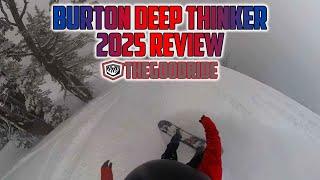 Burton Deep Thinker 2025 Snowboard Review