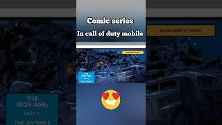 Comic series in call of duty mobile #codmobile #shorts