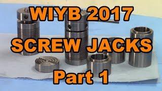 Fast and precision boring on Screw Jack for WIYB 2017. Part 1