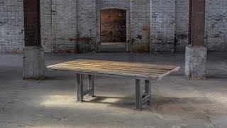 The Grand Artisan Table | Steel Vintage - The Industrial Furniture Company