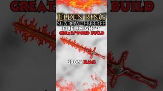 Fire knight Greatsword Build is INSANE in ELDEN RING after the DLC #eldenring