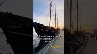 Historical facts about almost 100 years old Kajama ship ￼#oldship #historicalfacts #schooner #kajama