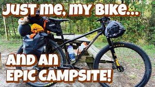 This Solo One Night Bikepacking Trip was AWESOME!
