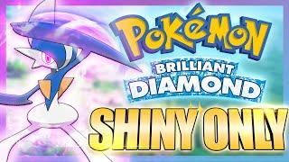 Pokémon Brilliant Diamond But I Can Only Use SHINY Pokémon!?