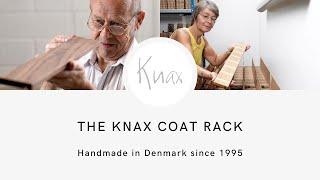 The History of the KNAX Coat Rack by LoCa Denmark. Minimalistic Danish Design.