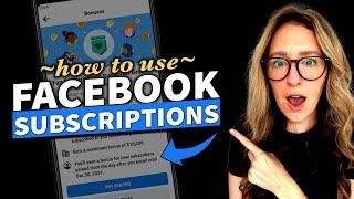 Facebook Subscriptions FOR BEGINNERS [Full Guide]