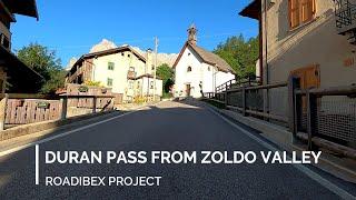 DURAN PASS FROM ZOLDO VALLEY (HC climb) - Virtual ride for indoor cycling