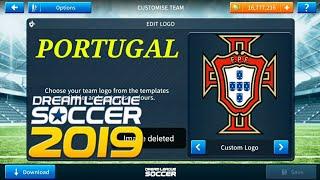 How To Logo Kits Portugal 2018 Dream League Soccer 2019