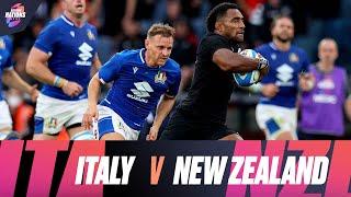 Italy v New Zealand | Match Highlights | Autumn Nations Series