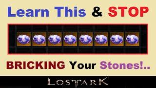 Learn This & *STOP* Bricking Your ~ABILITY STONES!~ in Lost Ark.. (Ability Stone Tool, Use It!)