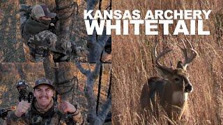 His First Out of State Kansas Whitetail