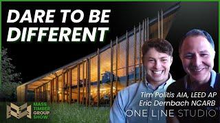 DLT Mass Timber Office Building in Denver with Tim Politis & Eric Dernbach of One Line Studio