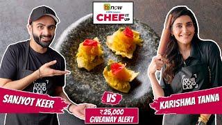 Chef Sanjyot Keer VS Karishma Tanna Cooking Challenge | bbnow presents Chef It Up S2EP1